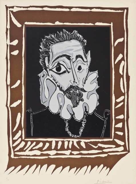Pablo Picasso, ‘L'homme à la fraise’, 1963, Print, Linocut in colors, on Arches paper, Christie's