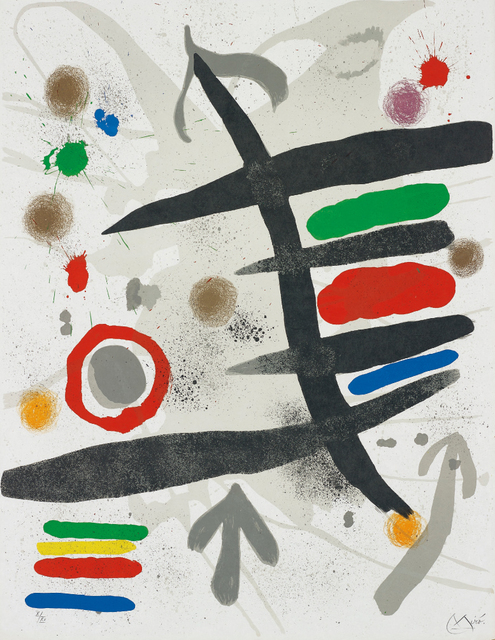 Joan Miró, ‘Les Perseides: one plate’, 1970, Phillips