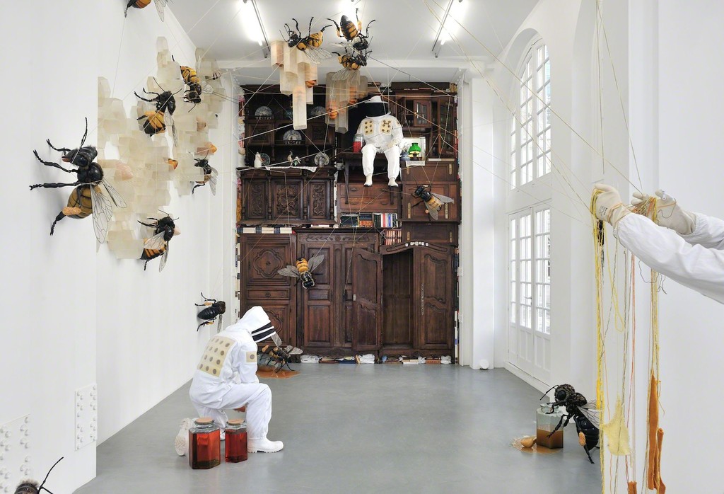 Exhibition view of "Merci Louisette" at Galerie Mitterrand, 2015. Copyright Jean-François Fourtou, Courtesy Galerie Mitterrand, Photo Rebecca Fanuele. Exhibition view of "Merci Louisette" at Galerie Mitterrand, 2015. Copyright Jean-François Fourtou, Courtesy Galerie Mitterrand, Photo Rebecca Fanuele.