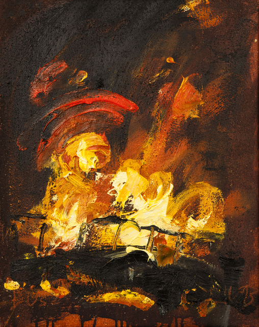 John Keane, ‘Bus (2)’, 1993, Flowers