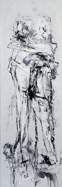 Klaus Prior, ‘Umschlungen 2016’, 2016, Painting, Oil on canvas, GALERIE URS REICHLIN