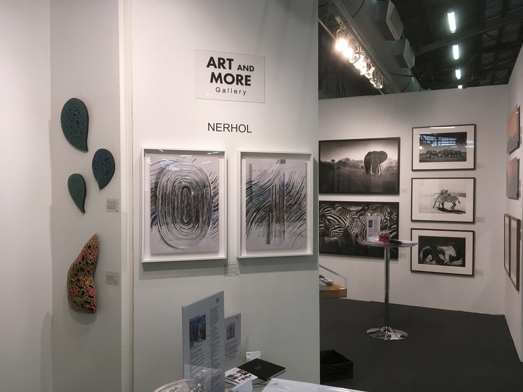 Booth #110: Art and More Gallery with Satoshi Koyama, Nerhol and Frank af Petersens at Artexpo New York 2017 Booth #110: Art and More Gallery with Satoshi Koyama, Nerhol and Frank af Petersens at Artexpo New York 2017
