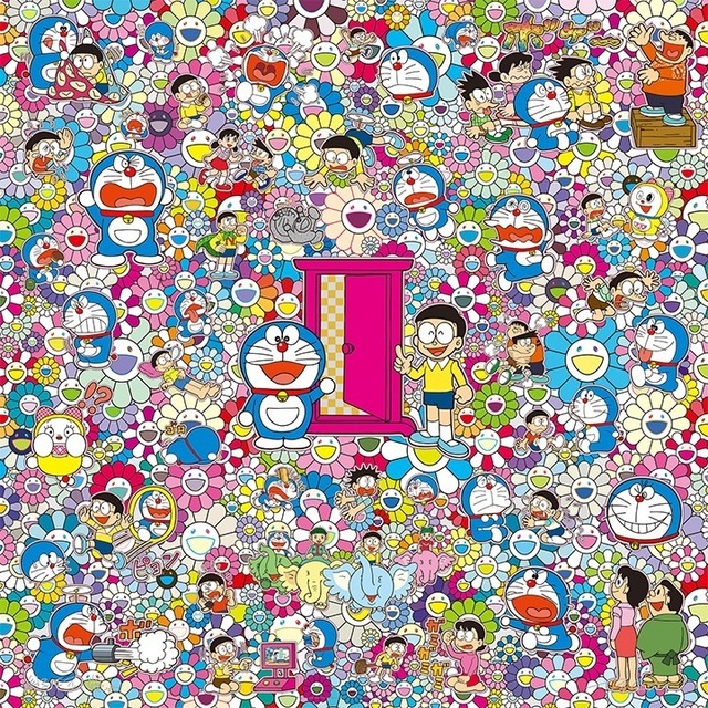 Takashi Murakami 村上隆 藤子 F 不二雄 コラボ ドラえもん ポスター どこでもドア いろいろあるよ 2019 Available For Sale Artsy