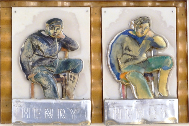 Larry Rivers, ‘I Am Coming, Henry Henry’, 1971, Mixed Media, Wood, paper on wood behind acrylic, Galerie Ernst Hilger