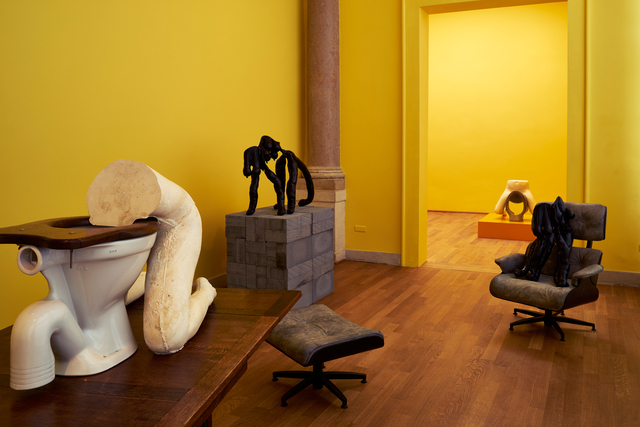 Sarah Lucas, ‘I SCREAM DADDIO (Installation view)’, 2015, 56th Venice Biennale
