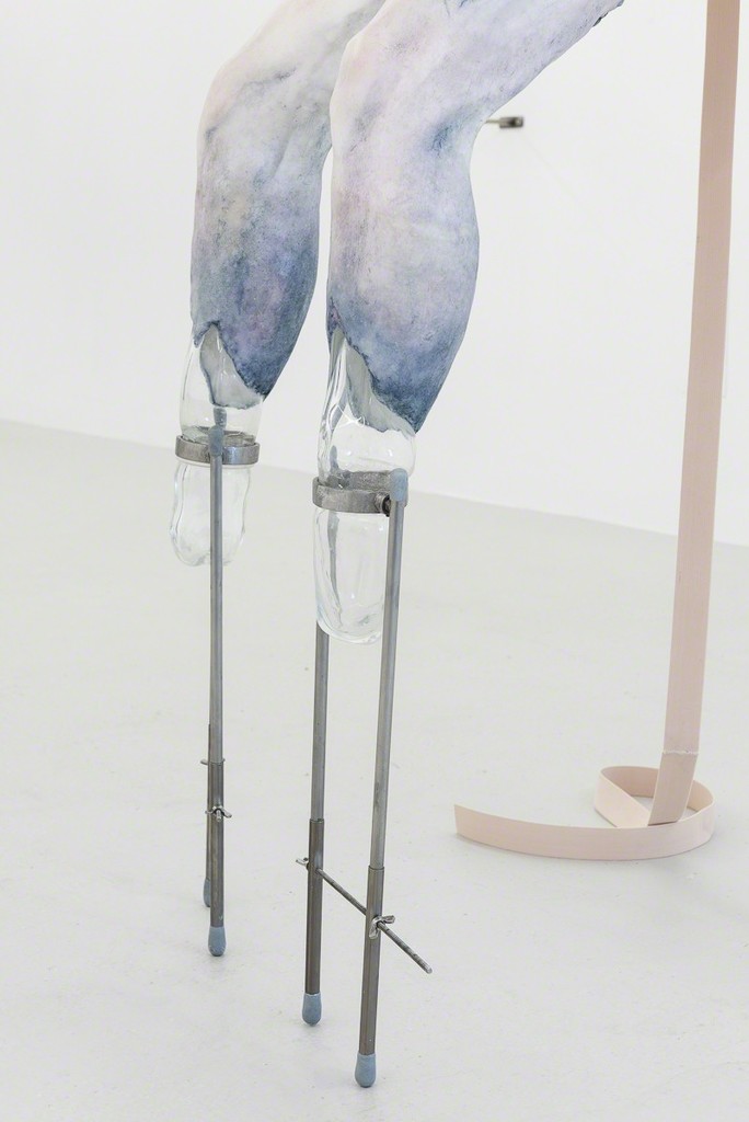 Installation view, 'Throat wanders down the blade..' at Annka Kultys Gallery, London, 2016 Photo: Annka Kultys Gallery (Damian Griffiths) Installation view, 'Throat wanders down the blade..' at Annka Kultys Gallery, London, 2016 Photo: Annka Kultys Gallery (Damian Griffiths)