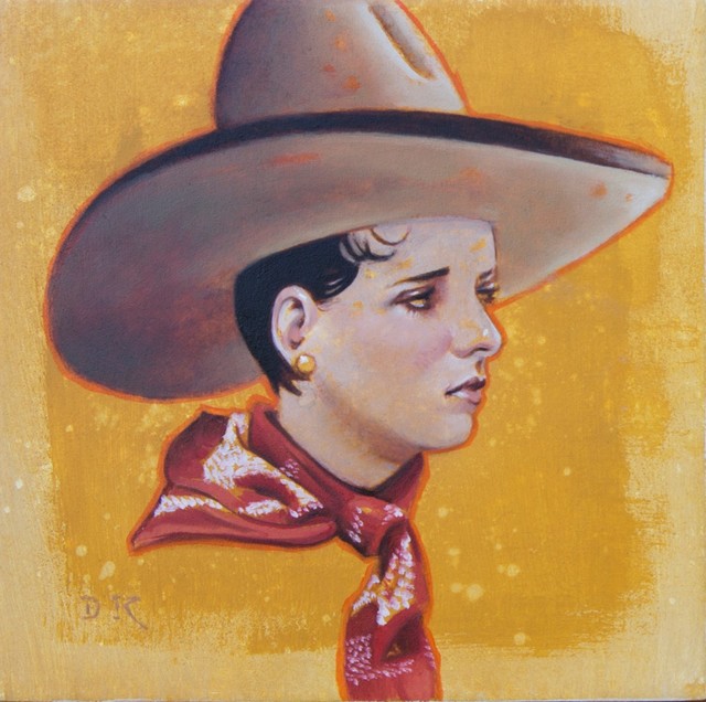 David Kammerzell, ‘Louise’, 2019, Painting, Oil on panel, Abend Gallery