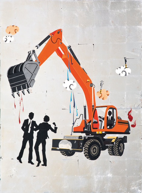 Chien-Chiang Hua, ‘Ferocious people - Unhappy Excavator’, 2013, Aki Gallery