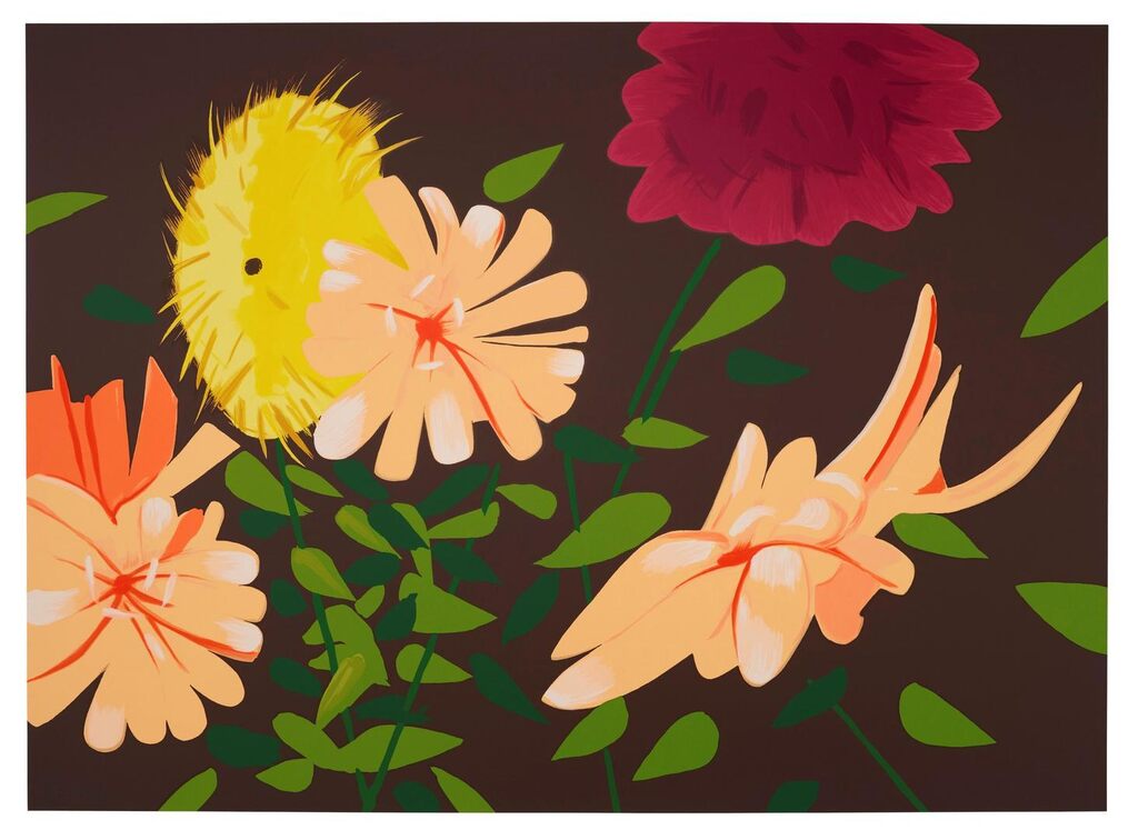 Alex Katz - Late Summer Flowers