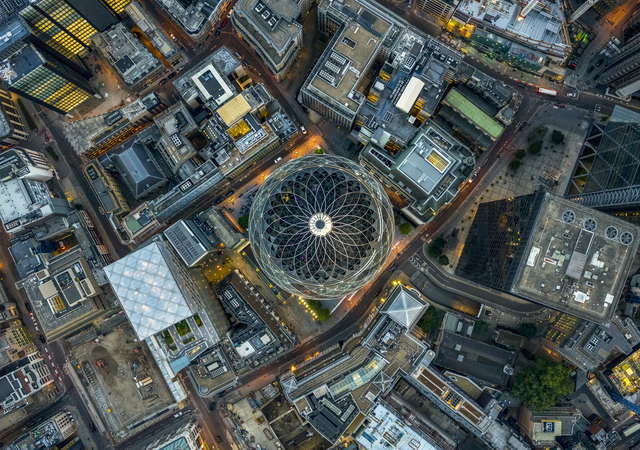 Jeffrey Milstein Gherkin London Aerials 2016 Artsy - 