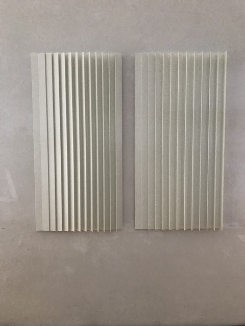 Hartmut Böhm, ‘Streifenrelief 3c und 3d’, 1972/79, Painting, Plexiglass, PANARTE