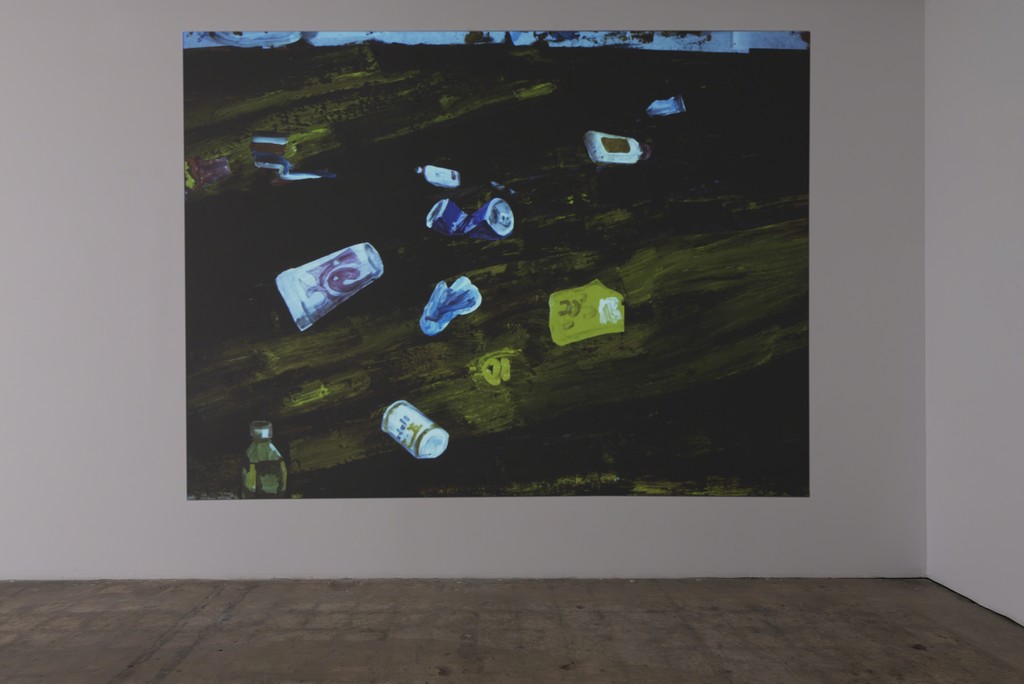 Installation shot, Ezra Johnson, Floating on Top, Video Still Installation shot, Ezra Johnson, Floating on Top, Video Still