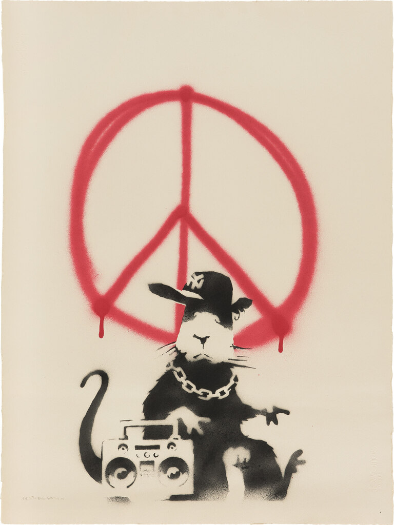 Banksy - Gangsta Rat Peace