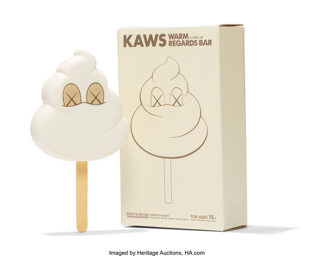 KAWS, ‘Warm Regards Bar (White)’, 2008, Heritage Auctions