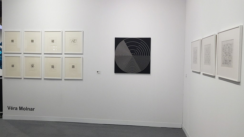 Vera MOLNAR - Solo show at Volta New-York - March 2018 Vera MOLNAR - Solo show at Volta New-York - March 2018