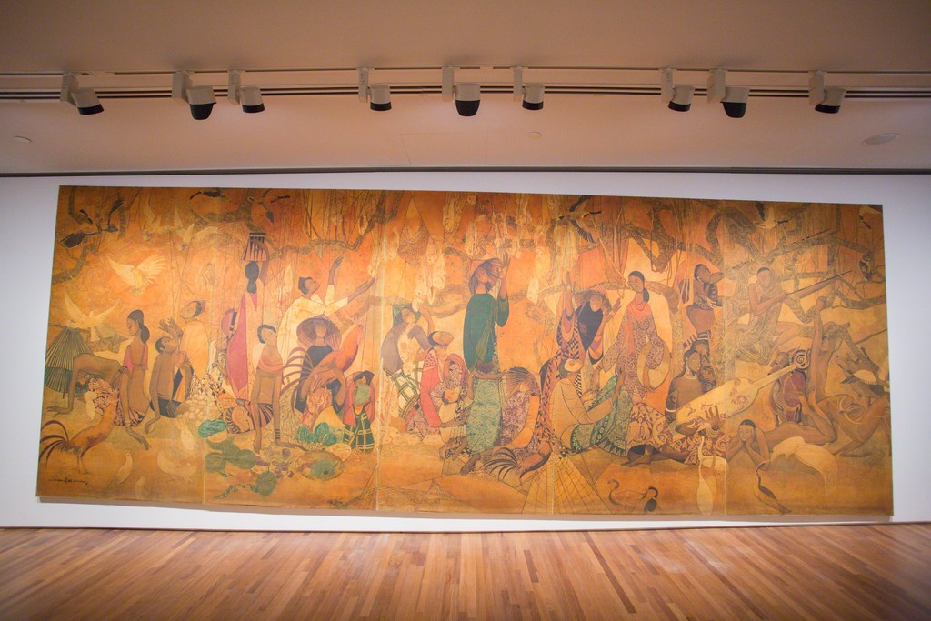 Installation view, "Siapa Nama Kamu? Art in Singapore Since the 19th Century" at Singapore National Gallery. Courtesy of National Gallery Singapore (2016) Installation view, "Siapa Nama Kamu? Art in Singapore Since the 19th Century" at Singapore National Gallery. Courtesy of National Gallery Singapore (2016)