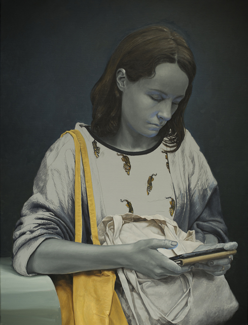 Enrique Etievan, ‘Madonna’, 2019, Painting, Oil on Canvas, ARTSPACE 8