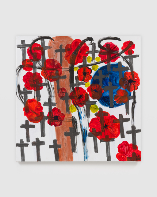 Ursula Reuter Christiansen, ‘Untitled’, 2018, Painting, Oil, acrylic, pigment and sand on canvas, SABSAY