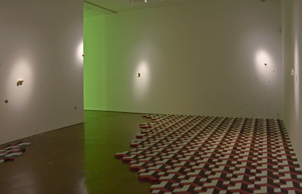 Install view of 'Live Like an Astronaut'. Install view of 'Live Like an Astronaut'.