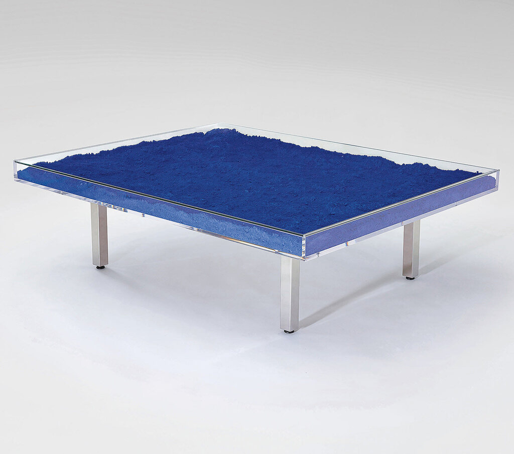 Yves Klein - Table Bleu KleinTM / Klein Blue