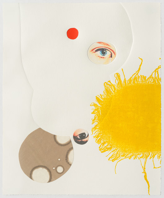 Diana Guerrero-Macia, ‘The Beautiful Girls No. 4’, 2018, Print, Relief, monotype, blind embossment, and archival inkjet collage on Rives BFK Off White, Island Press