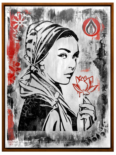 Shepard Fairey (OBEY), ‘Natural Springs’, 2018, Galerie Ernst Hilger