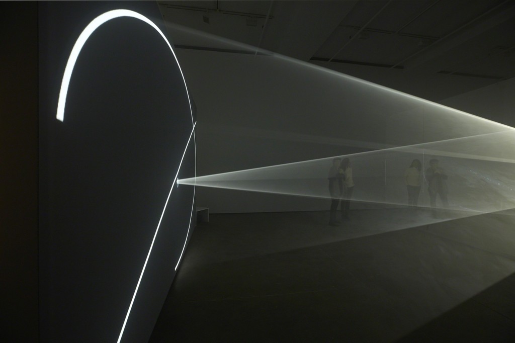 Installation view of Anthony McCall: Split Second at Sean Kelly, New York
December 14, 2018 - January 26, 2019
Photography: Jason Wyche, New York
Courtesy: Sean Kelly, New York Installation view of Anthony McCall: Split Second at Sean Kelly, New York
December 14, 2018 - January 26, 2019
Photography: Jason Wyche, New York
Courtesy: Sean Kelly, New York
