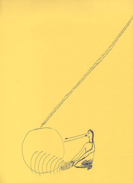 Celina Eceiza, ‘Serie ¿donde esta la hora? . Dibujos de obra sonora para esculturas’, Big Sur Galería