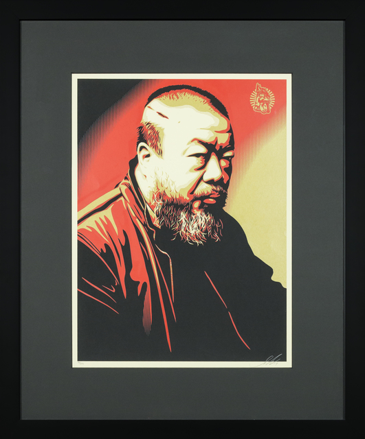 Shepard Fairey (OBEY), ‘Portrait of Ai Weiwei’, 2014, Rudolf Budja Gallery
