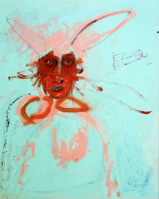Emanuele Tozzoli, ‘Rabbit’, 2019, Painting, Mixed media on board, JM Art Management