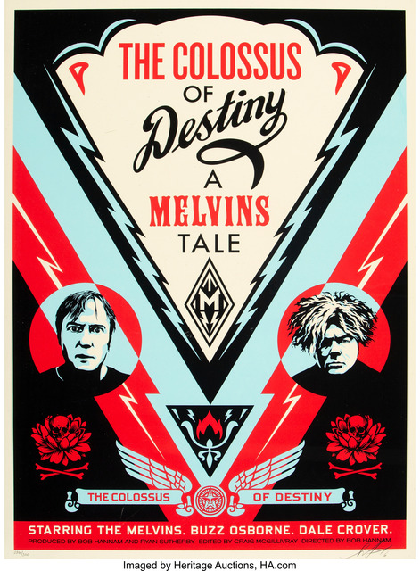 Shepard Fairey (OBEY), ‘Melvins Colossus’, 2016, Heritage Auctions