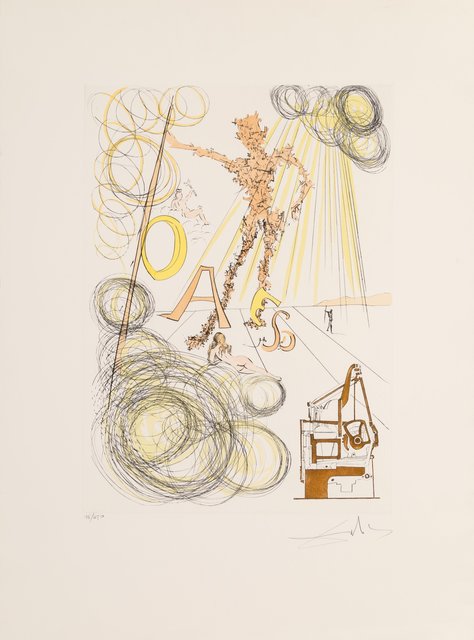 Salvador Dalí, ‘La linotype, from Hommage a Leonardo da Vinci’, 1975, Heritage Auctions