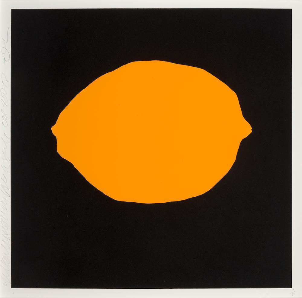 Donald Sultan - Four Lemon