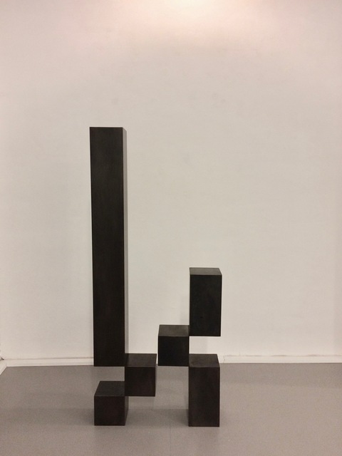 Stephan Siebers, ‘CUBE III’, 2009, Sculpture, Steel with patina, Galerie Floss & Schultz