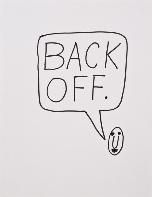 Jim Torok, ‘Back Off’, 2015, Lora Reynolds Gallery
