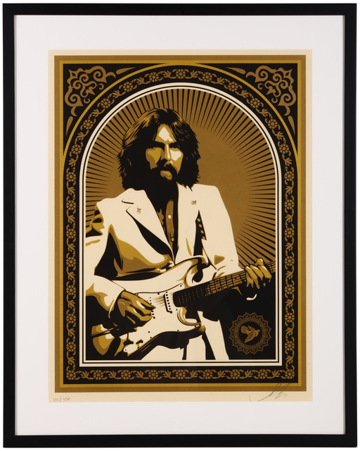 Shepard Fairey (OBEY), ‘Friendship And Support (Gold Edition)’, 2011, Chiswick Auctions