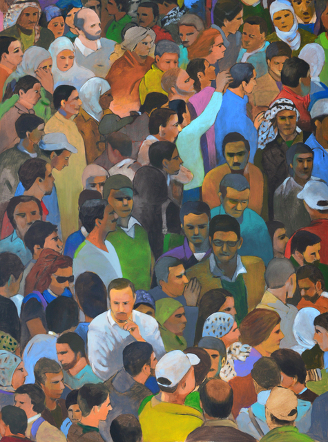 Khaled Hourani, ‘Sit-in’, 2019, Zawyeh Gallery