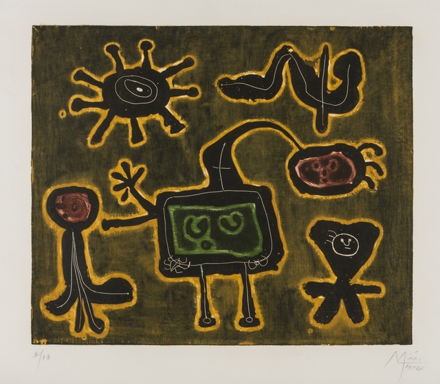 Joan Miró, ‘Serie I (Dupin 80)’, 1952-53, Forum Auctions