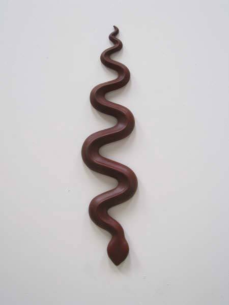 Mark Calderon, ‘Untitled (snake 1)’, 2009, Sculpture, Cast bronze with patina, Nancy Hoffman Gallery