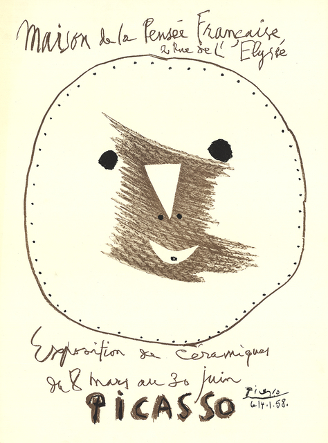 Pablo Picasso, ‘Exposition de Ceramiques’, 1958, ArtWise