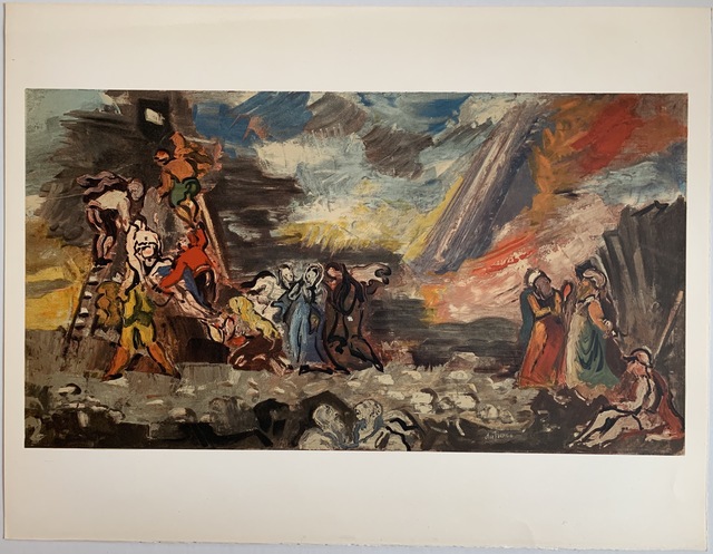 Charles Dufresne, ‘Descente de Croix’, 1932 / Printed 1971, Print, Lithographic poster on Arches vellum, Puccio Fine Art
