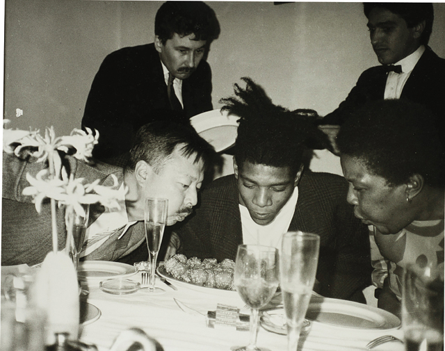Andy Warhol, ‘Jean-Michel Basquiat, Basquiat's Mother and friends (3)’, ca. 1984, Phillips