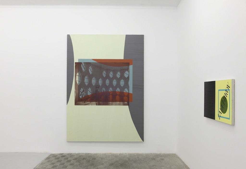 David Diao. Installation view at Galería Marta Cervera, 2014 David Diao. Installation view at Galería Marta Cervera, 2014