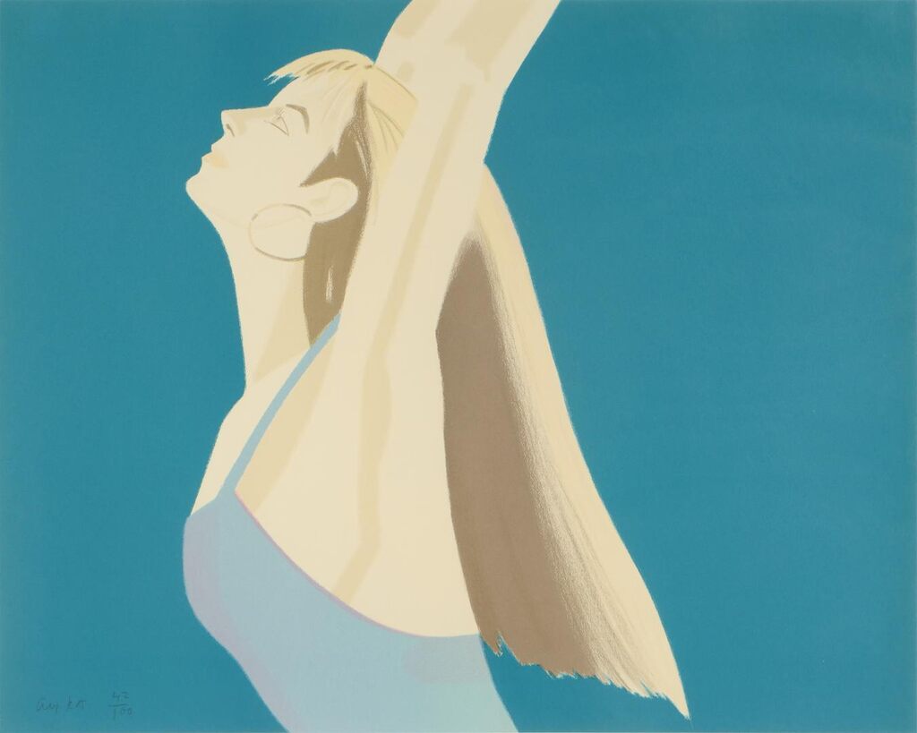 Alex Katz - Night: William Dunas Dance 3/Pamela (Schröder 159)