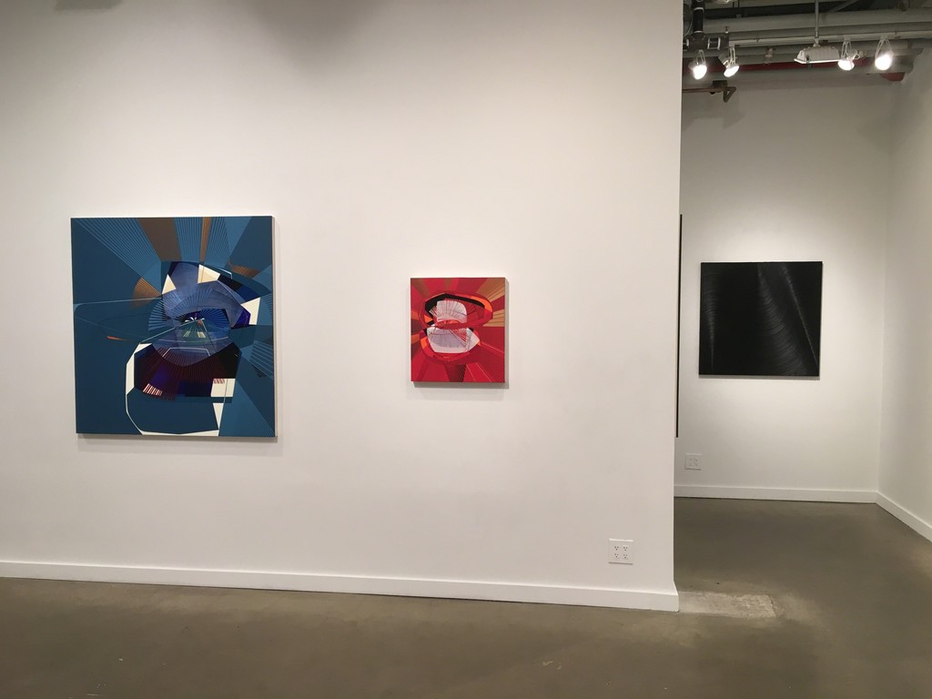 (From left) Alex Couwenberg "Into The Sea" and "Advert", (right) James Austin Murray "Galaxy Class" (From left) Alex Couwenberg "Into The Sea" and "Advert", (right) James Austin Murray "Galaxy Class"