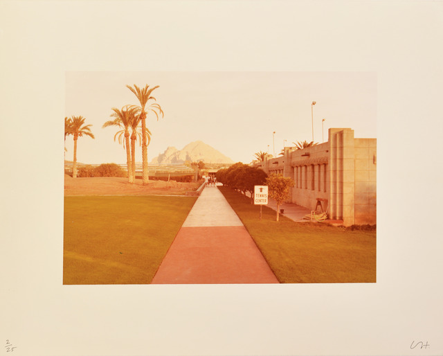 David Hockney, ‘Untitled (Tennis Centre)’, 1976, Print, Chromogenic Print, Shapero Modern