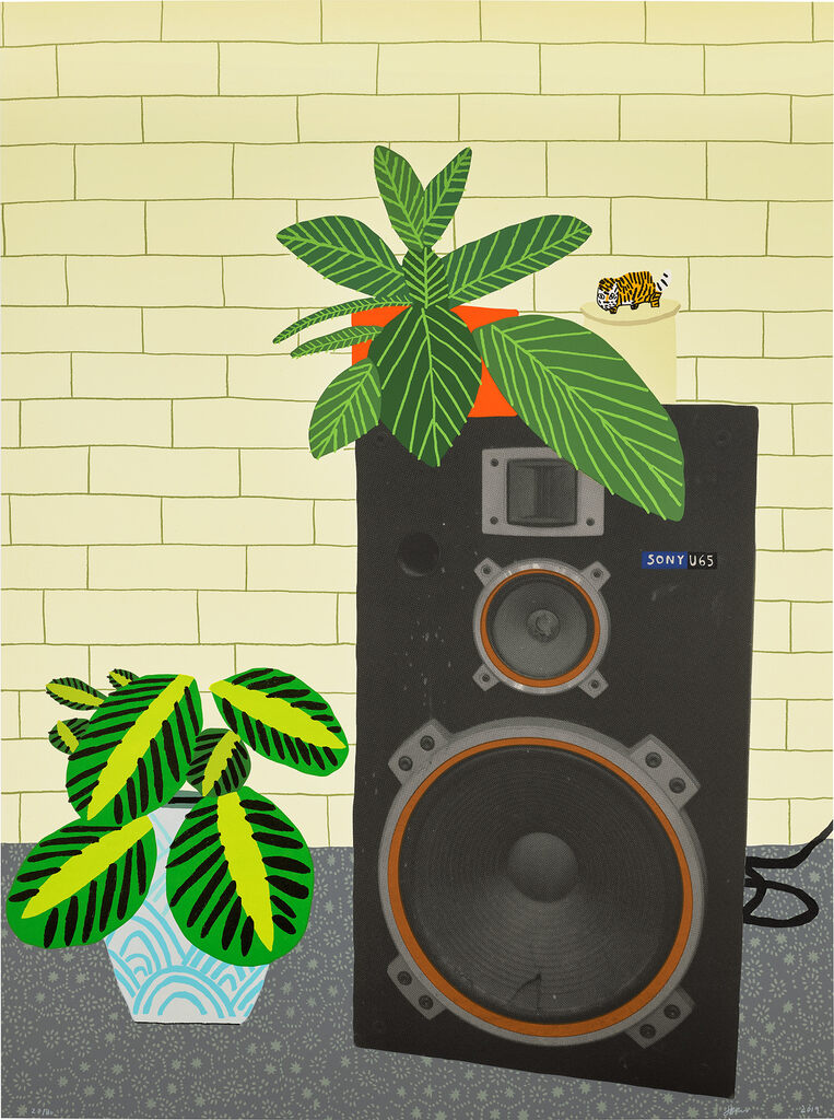 Jonas Wood - Speaker Still Life