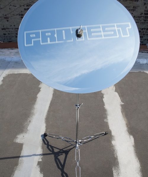 Iván Navarro, ‘Protest (Cymbal)’, 2017, LAND: Los Angeles Nomadic Division
