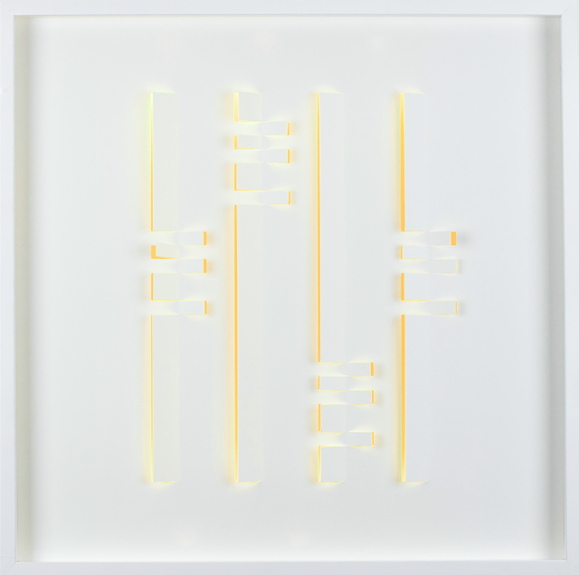 Juan Mejía, ‘Barks No. 8 ’, 2012, Sculpture, Lacquered cardboard, plexiglass and led, Ministry of Nomads