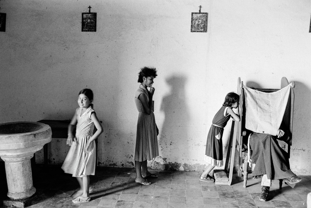 Chris Steele Perkins, ‘Village Confessional, El Salvador’, 1981, The Photographers' Gallery